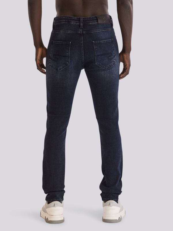 מכנסי ג?ינס ROOK בגזרה רגילה ונינוחה לגברים