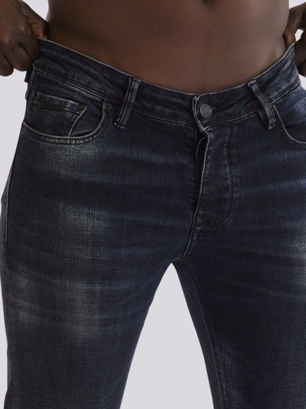 מכנסי ג?ינס ROOK בגזרה רגילה ונינוחה לגברים