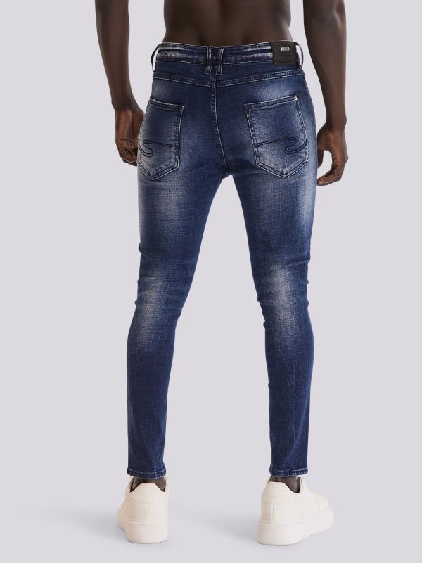 מכנסי ג?ינס LT.BLU COLIN בגזרה מודרנית ובגוון כחול בהיר לגבר