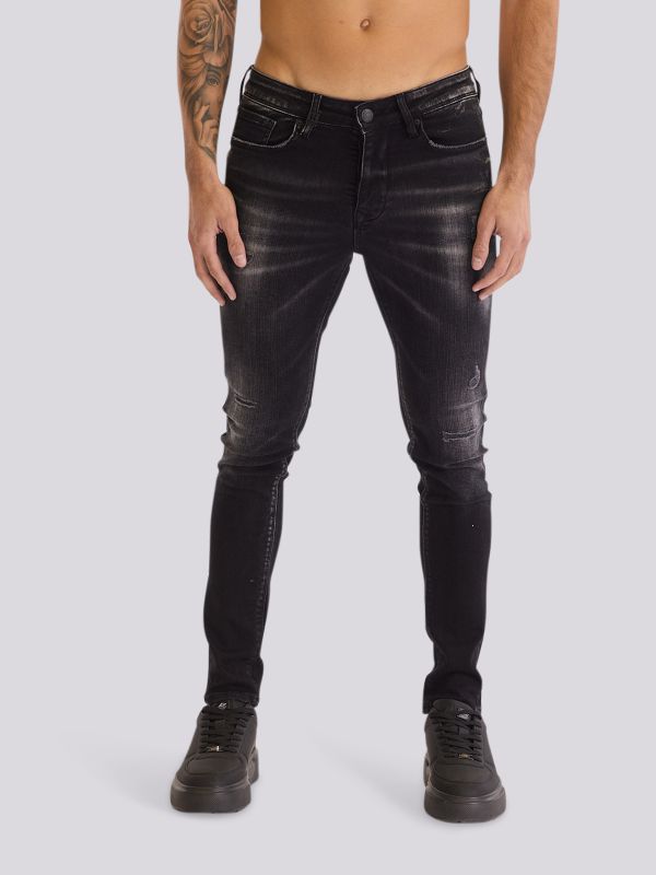 מכנסי ג?ינס SLIM MARTIN בגזרה צמודה ובמראה מודרני לגברים