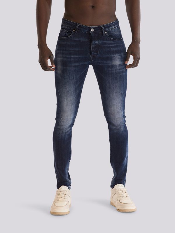 מכנסי ג?ינס SLIM MARTIN בסטייל צר ומעודכן לגברים