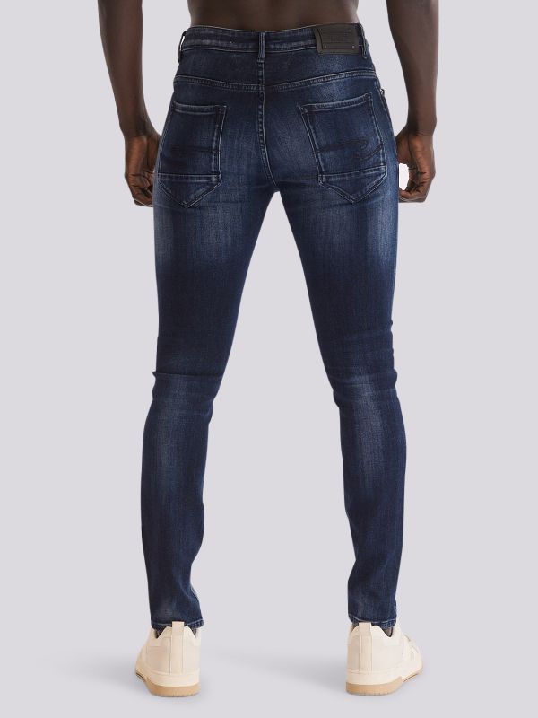 מכנסי ג?ינס SLIM MARTIN בסטייל צר ומעודכן לגברים