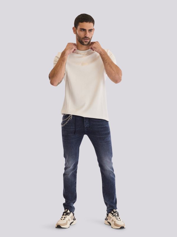 מכנסי ג?ינס JOGG MARTIN בגזרה ישרה ובד גמיש במיוחד לגברים