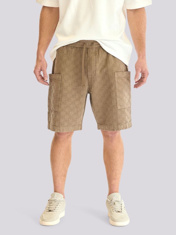 מכנסי ברמודה מבד כותנה איכותי לגברים