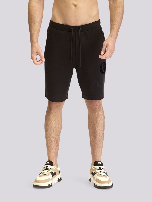 מכנסי ברמודה אינטרלוק בהדפס לגברים