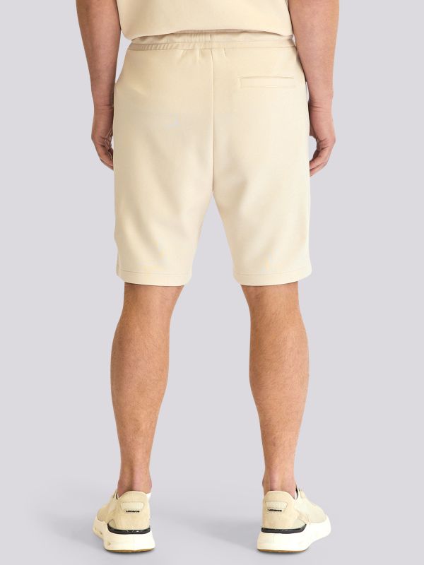 מכנסי ברמודה אינטרלוק בהדפס לגברים