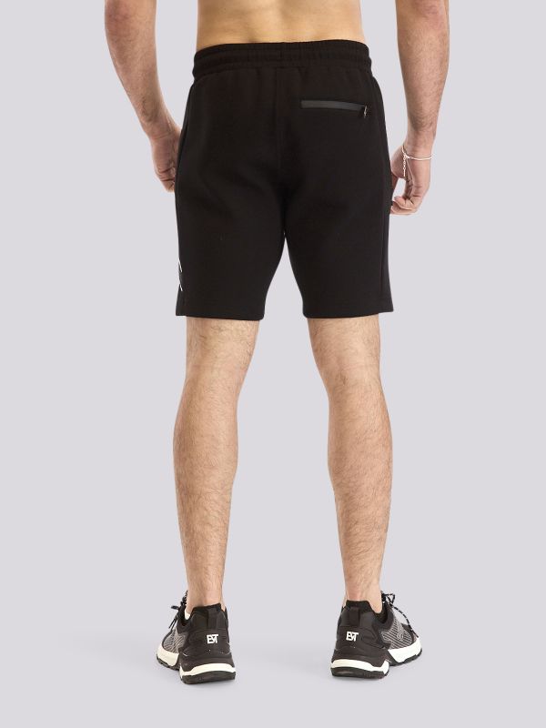 מכנסי ברמודה אינטרלוק בהדפס לגברים