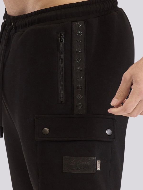 מכנסי ברמודה אינטרלוק בהדפס לגברים