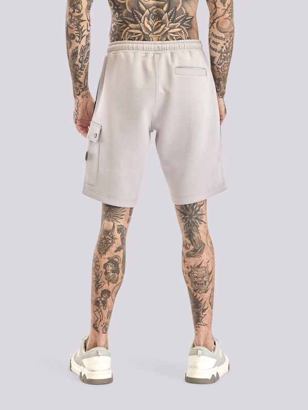 מכנסי ברמודה אינטרלוק בהדפס לגברים