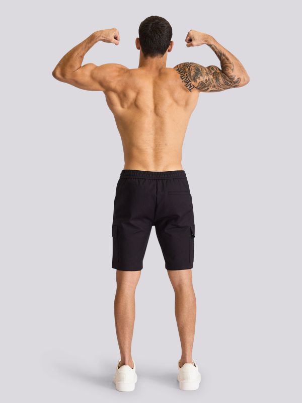 מכנסי ברמודה קארגו לגברים