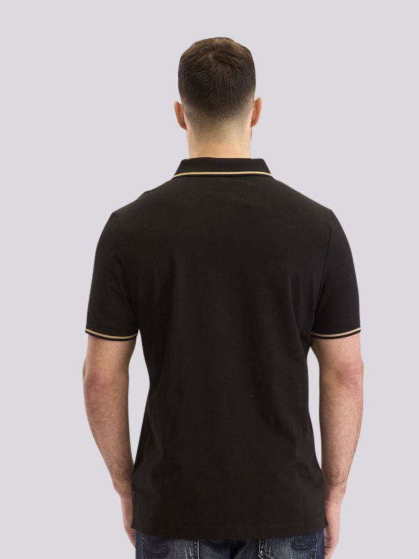 חולצת פולו עם רוכסן