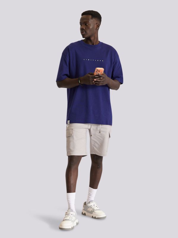 חולצת טישירט אוברסייז בהדפס