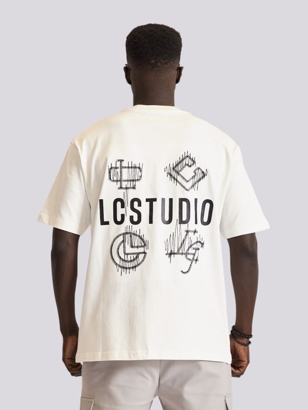 חולצת טישירט אוברסייז בהדפס