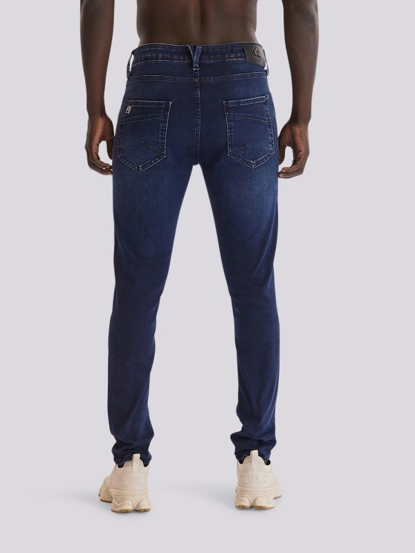 מכנסי ג’ינס בגזרת סלים דגם RINO לגברים