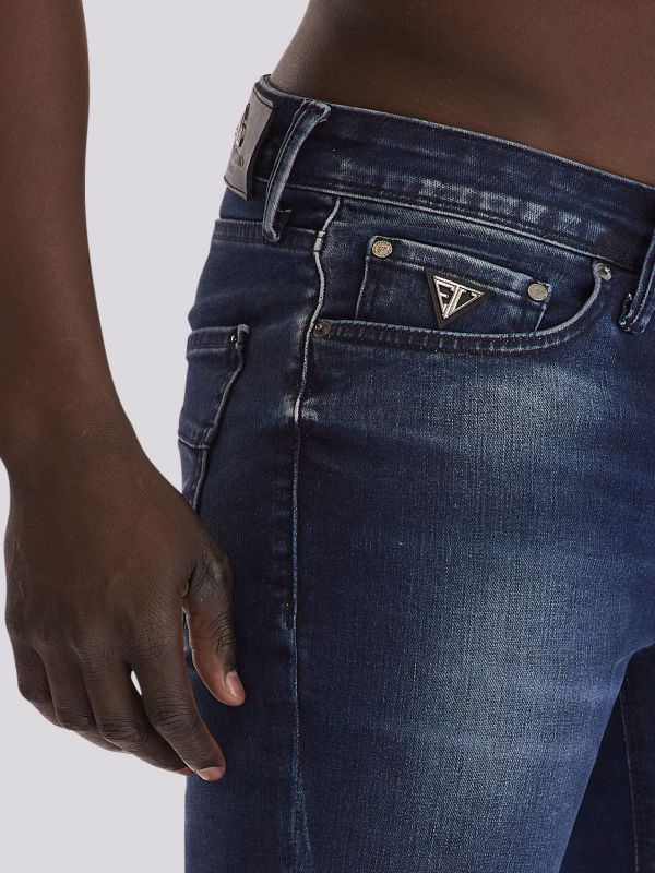 מכנסי ג’ינס בגזרת סלים דגם RINO לגברים