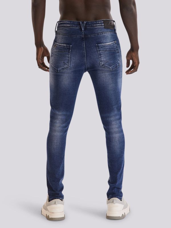 מכנסי ג’ינס בגזרת סקיני דגם TORO לגברים