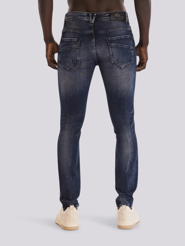 מכנסי ג’ינס בגזרת סקיני דגם TORO לגברים