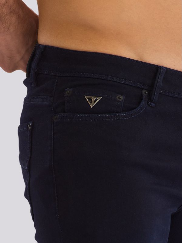 מכנסי ג’ינס ג’וג בגזרת סלים דגם RINO לגברים