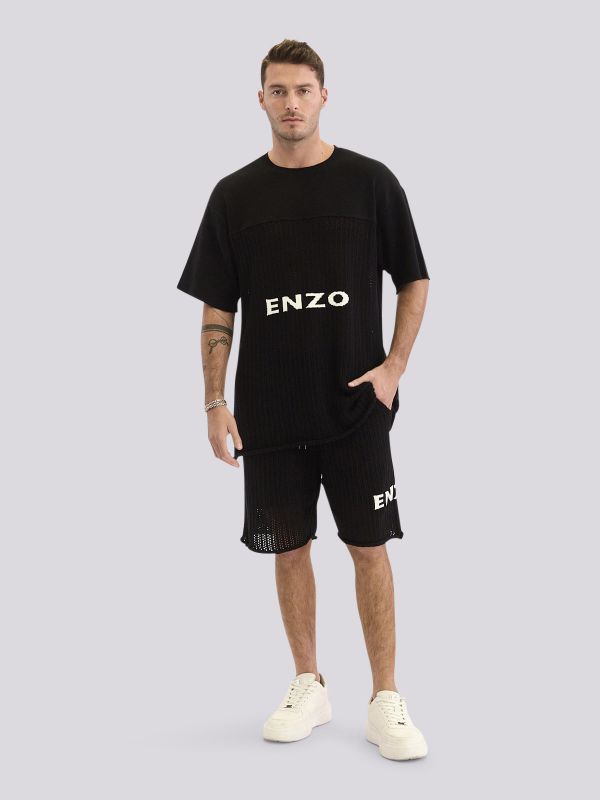 מכנסי ברמודה מבד ” פיקה”  מחורר ואוורירי לגברים