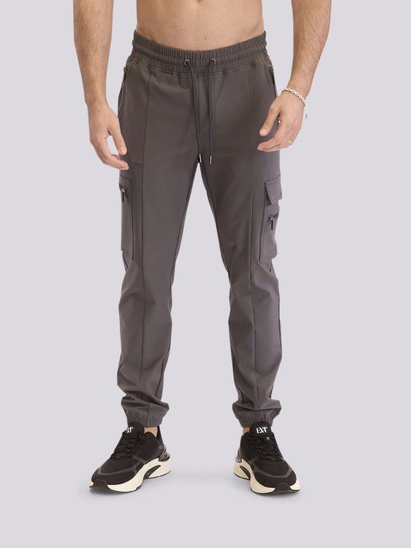 מכנסי צ’ינו ארוכים בגזרת סלים לגברים