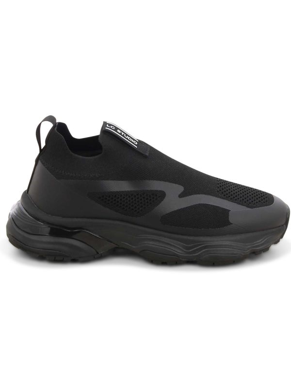 נעלי סניקרס בעיצוב אורבני עם סוליה מנוגדת לגברים