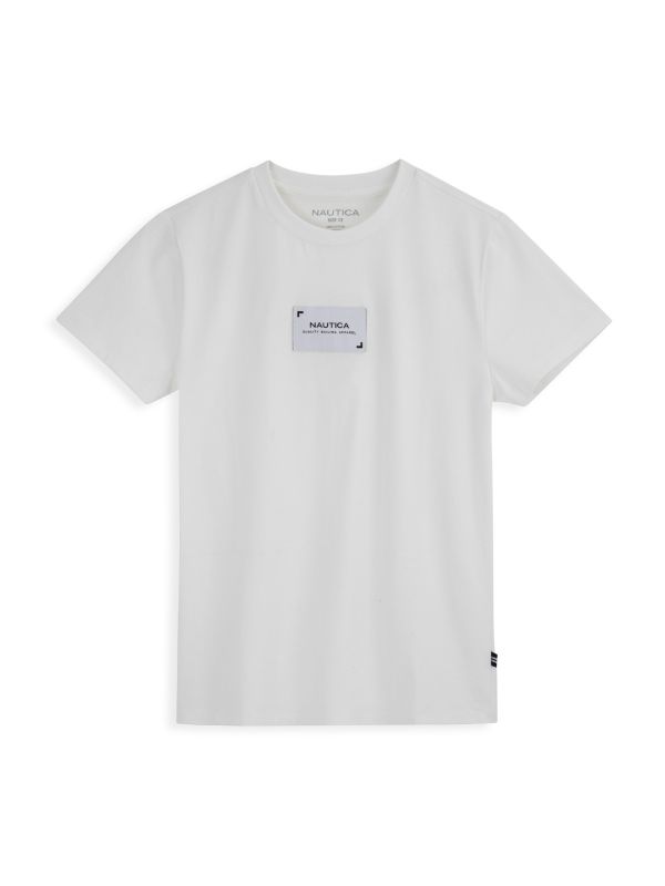 טישירט עם פאץ’ NAUTICA לילדים
