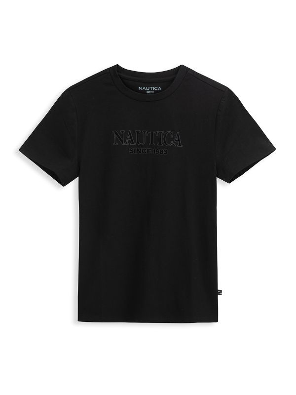 טישירט עם לוגו NAUTICA לילדים