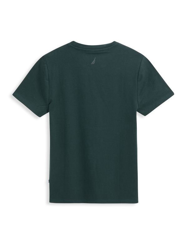 טישירט עם לוגו NAUTICA לילדים