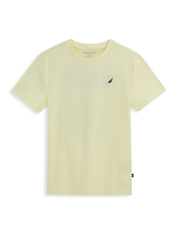 טישירט עם הדפס NAUTICA בגב לילדים