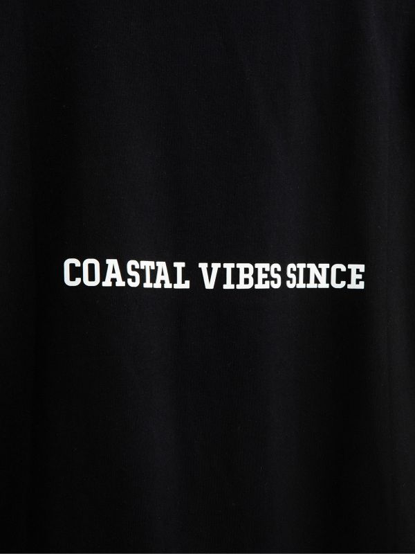 טישירט NAUTICA עם הדפס דו צדדי לילדים