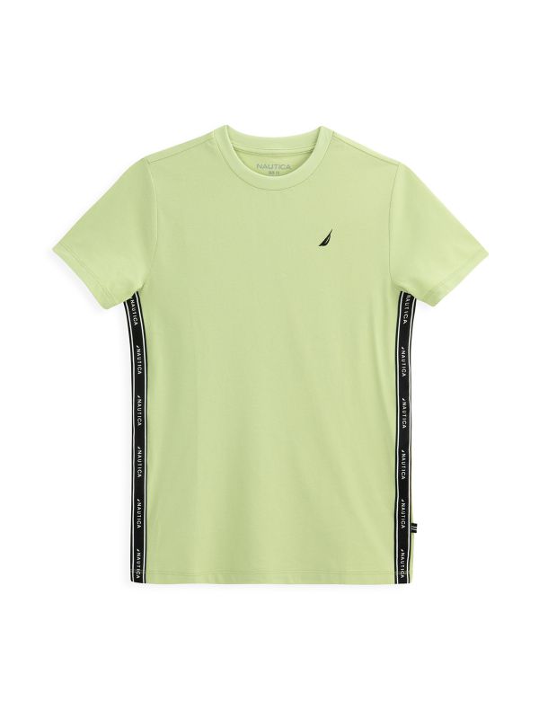 טישירט עם לוגו NAUTICA והדפס בצדדים לילדים