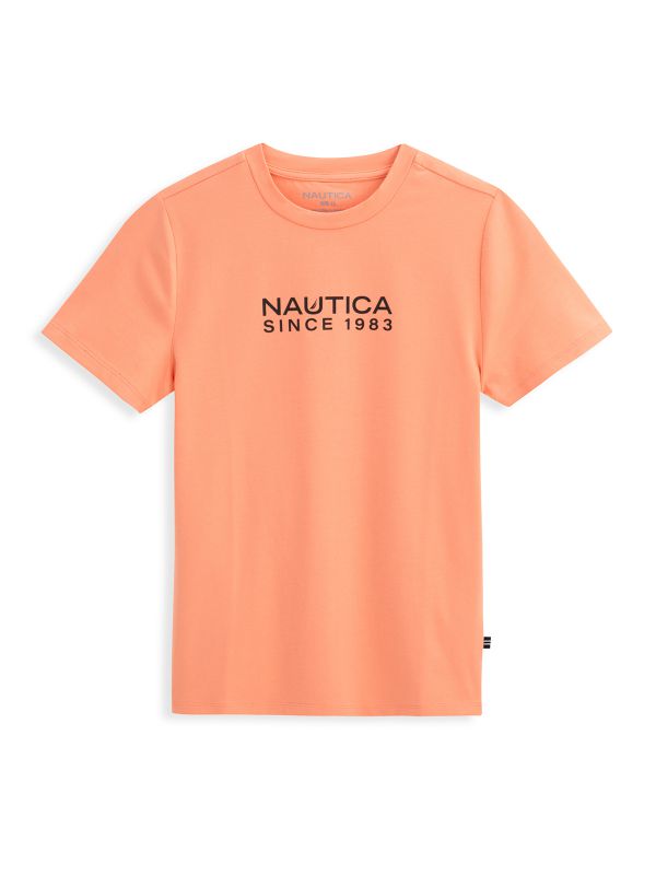 טישירט עם הדפס NAUTICA דו צדדי לילדים