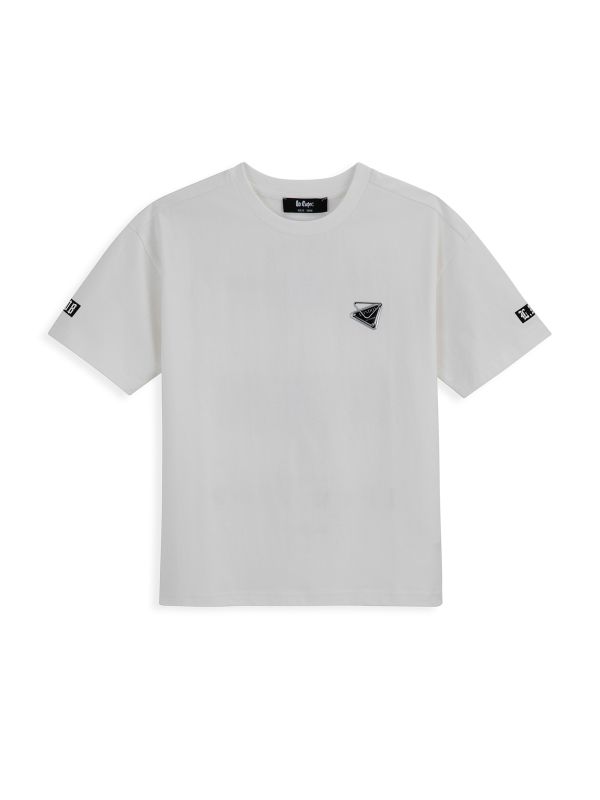 טי שירט אוברסייז עם הדפס לילדים