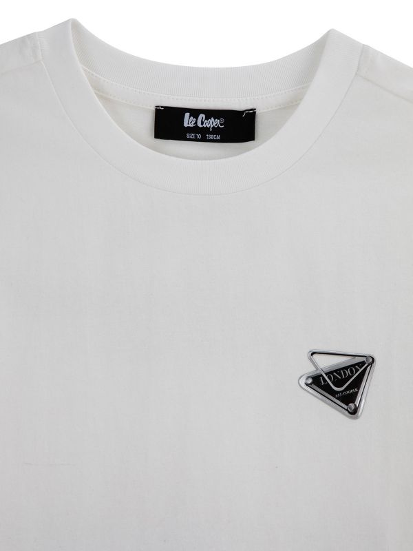 טי שירט אוברסייז עם הדפס לילדים