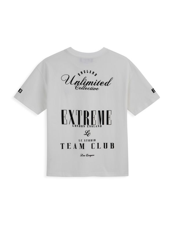 טי שירט אוברסייז עם הדפס לילדים