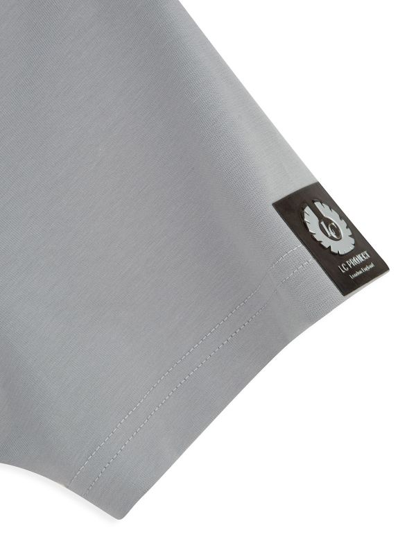 טי שירט קצרה עם הדפס דו צדדי לילדים