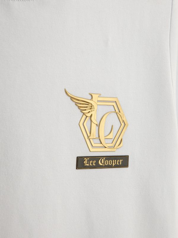 טי שירט קצרה עם הדפס דו צדדי לילדים