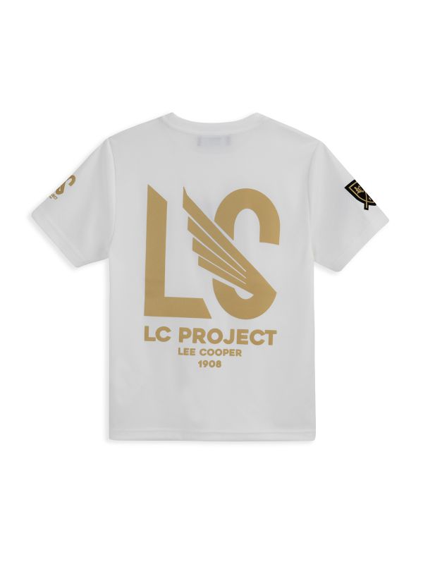 טי שירט קצרה עם הדפס דו צדדי לילדים