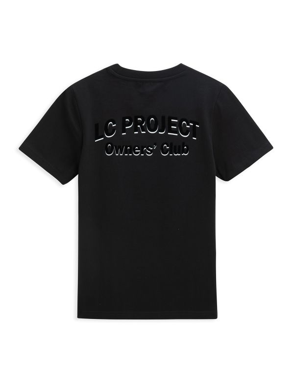 טי שירט קצרה עם הדפס דו צדדי לילדים