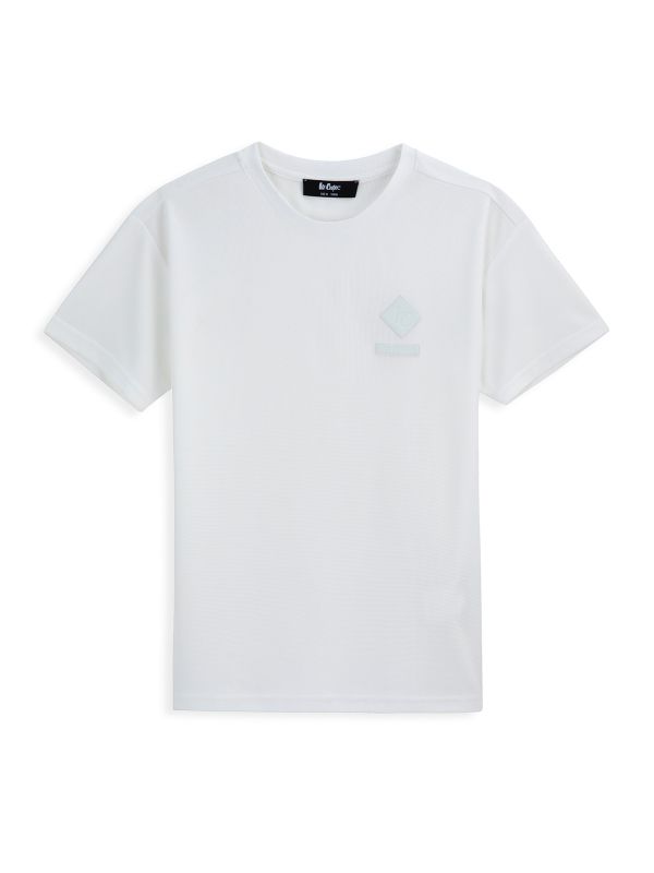 טי שירט אוברסייז עם טקסטורה לילדים