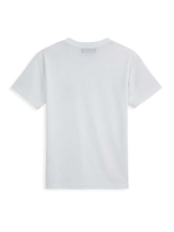 טי שירט אוברסייז עם טקסטורה לילדים