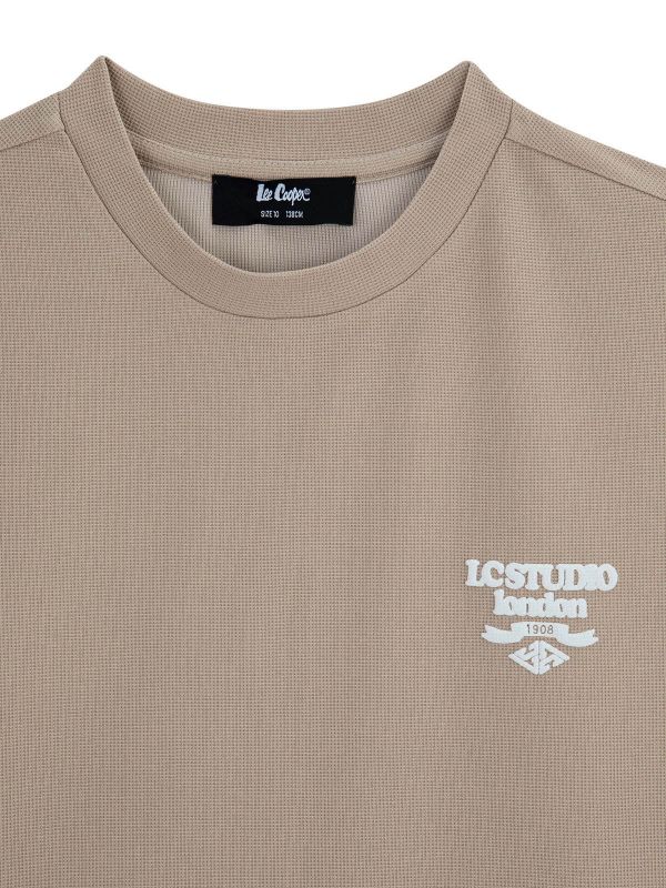 טי שירט אוברסייז עם הדפס לילדים