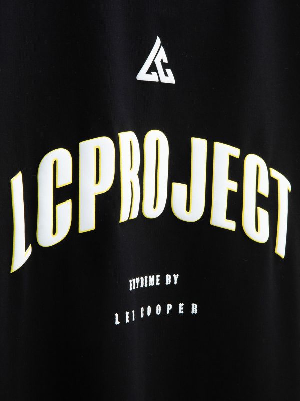 טי שירט קצרה עם הדפס דו צדדי לילדים