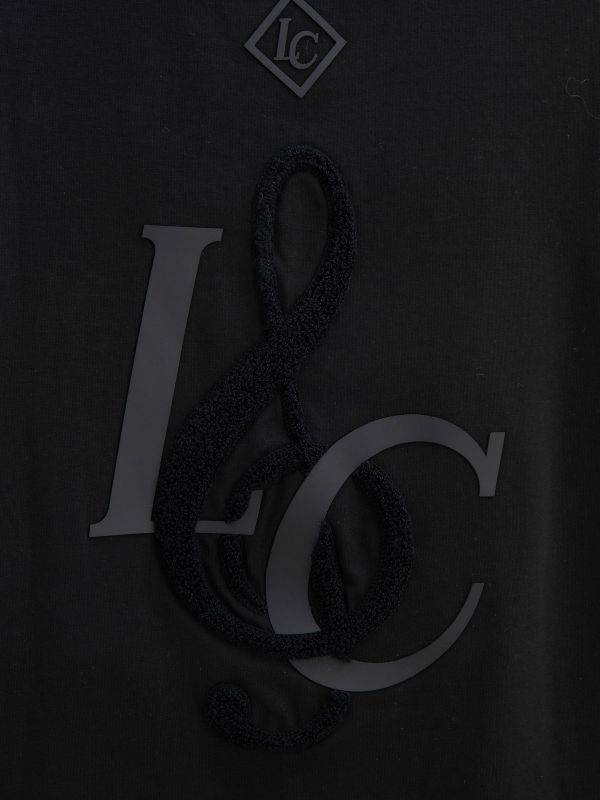 טי שירט קצרה עם הדפס דו צדדי לילדים