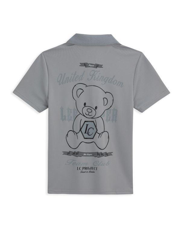 חולצת פולו עם הדפס לילדים