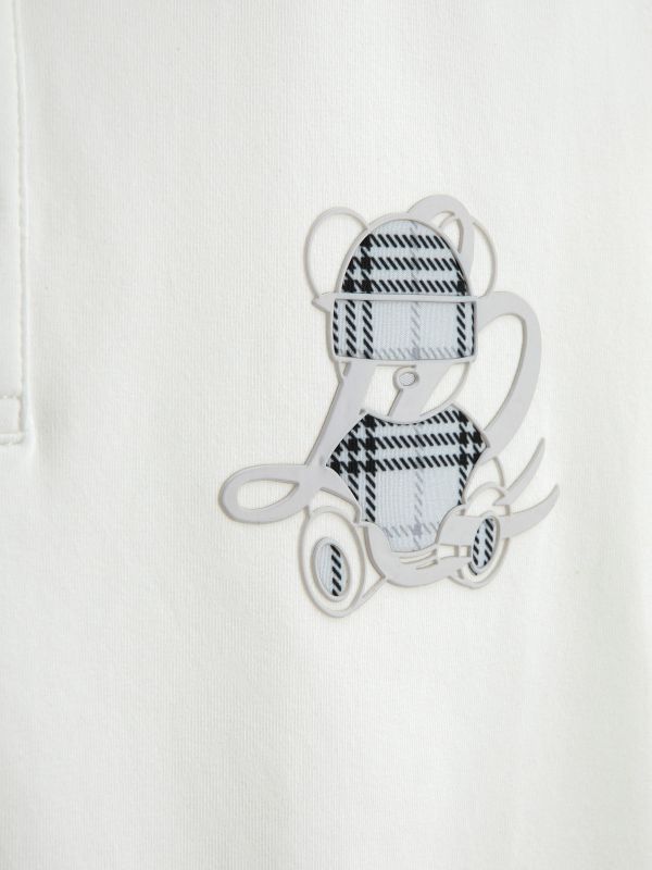 חולצת פולו עם הדפס לילדים