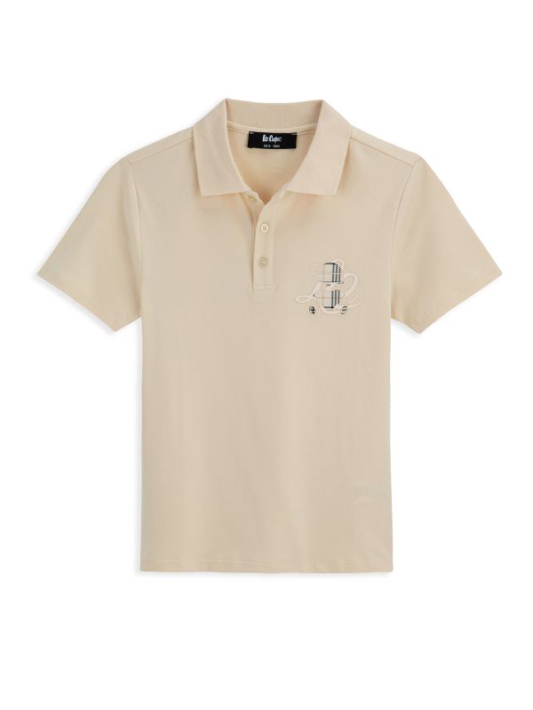 חולצת פולו עם הדפס לילדים