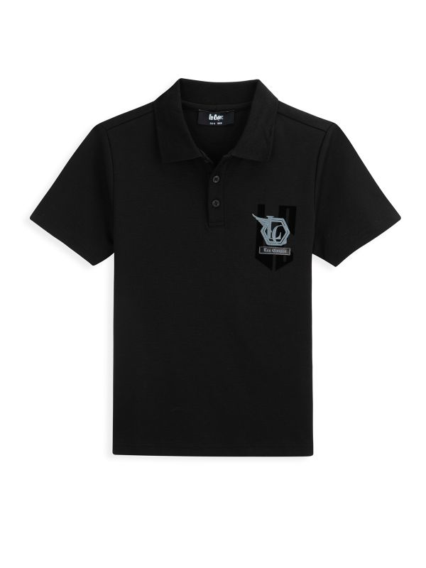 חולצת פולו עם הדפס לילדים