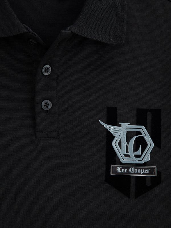 חולצת פולו עם הדפס לילדים