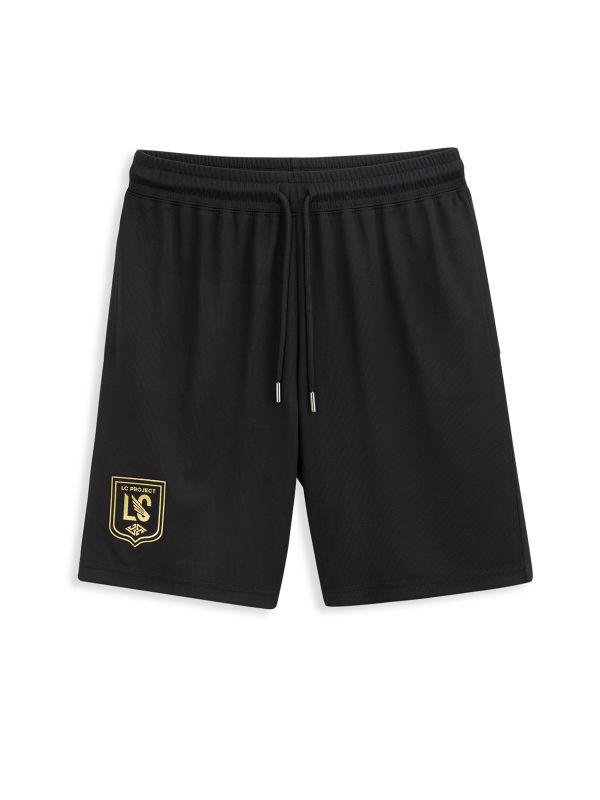 מכנסי ברמודה לילדים עם הדפס מוזהב